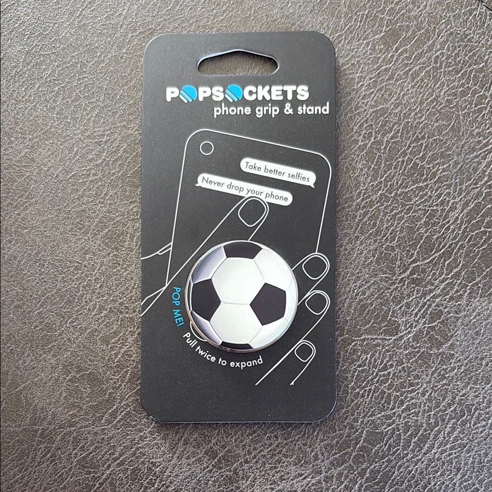PopSocket Black and White Phone Cover Minimalist Design